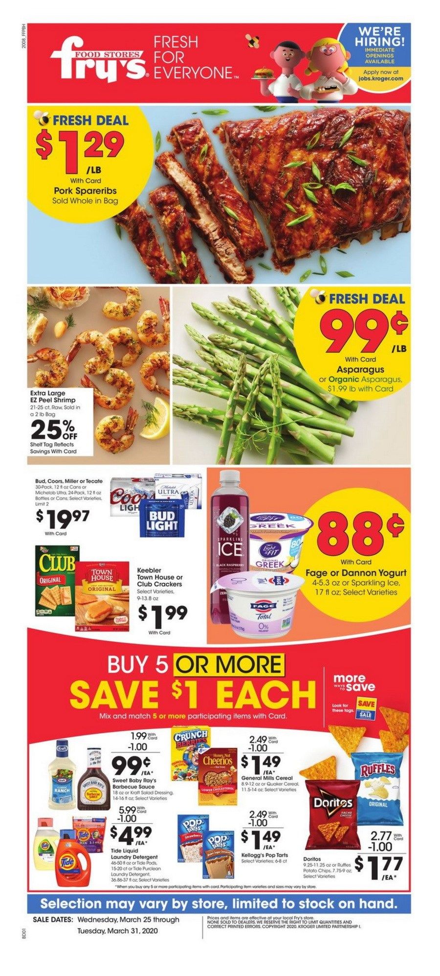 Fry S Food Weekly Flyer Mar 25 Mar 31 2020