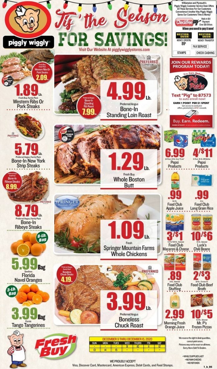 Piggly Wiggly Weekly Ad Dec Dec