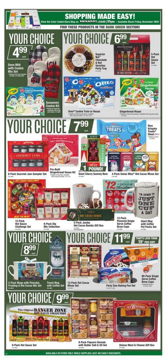 Menards Black Friday Ad Nov Dec