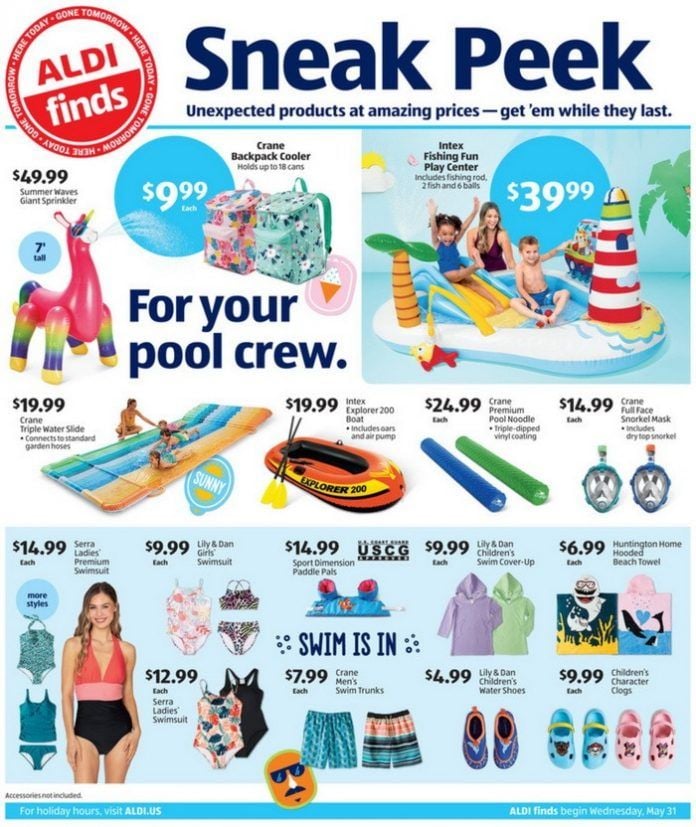 Aldi Sneak Peak In Store Ad May Jun