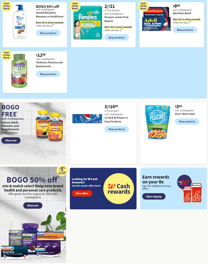 Walgreens Weekly Ad July July