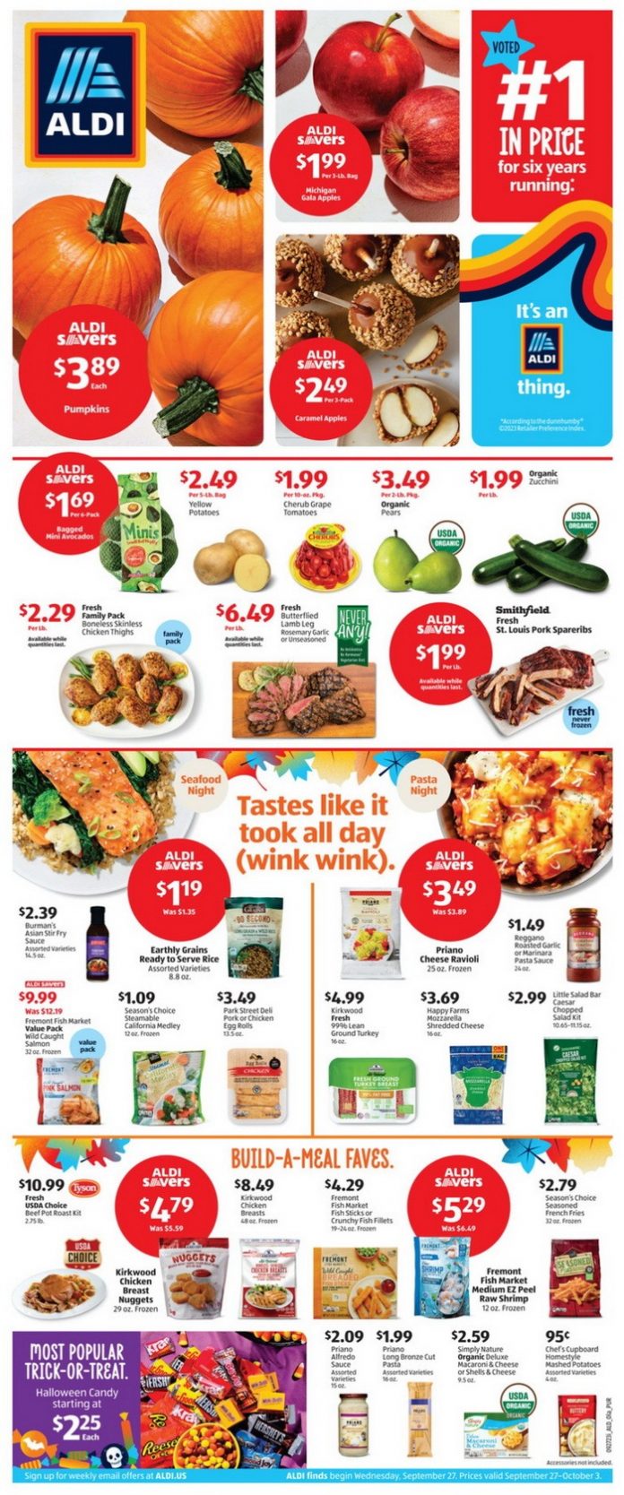 ALDI Weekly Ad Sep 27 Oct 03 2023 Halloween Promotion Included