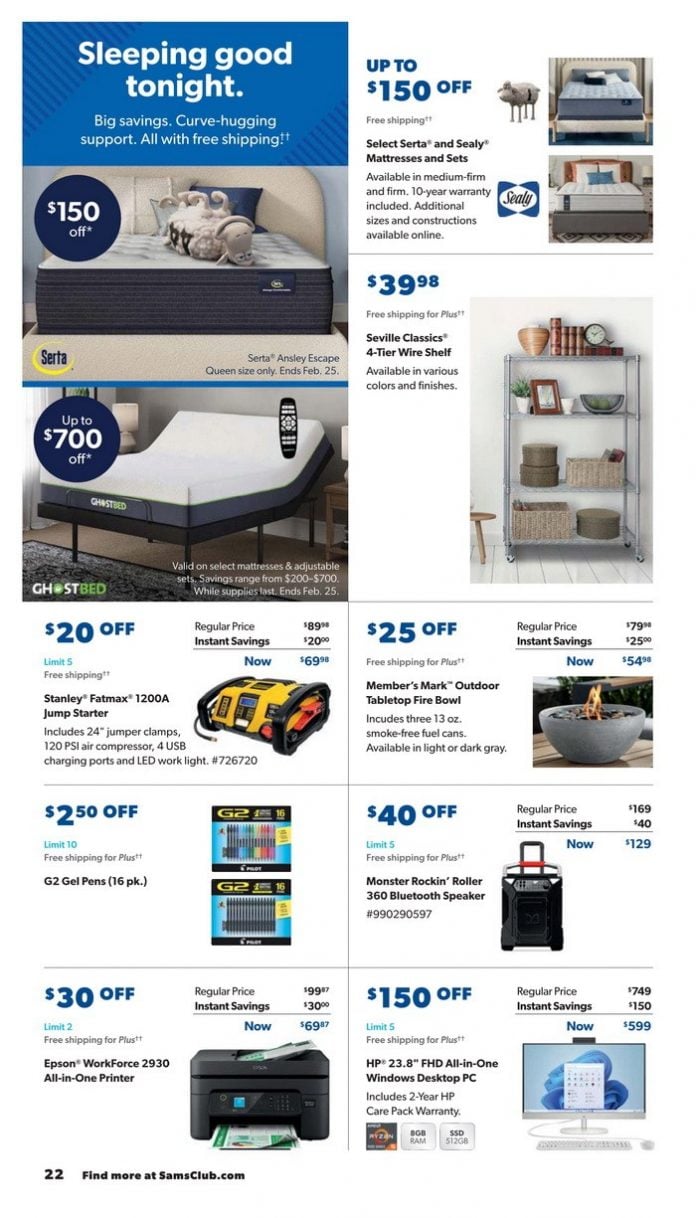 Sam S Club Instant Savings Ad Feb Feb Valentine S Day