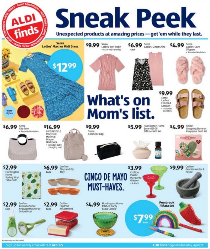 Aldi Sneak Peek In Store Weekly Ad Apr Apr