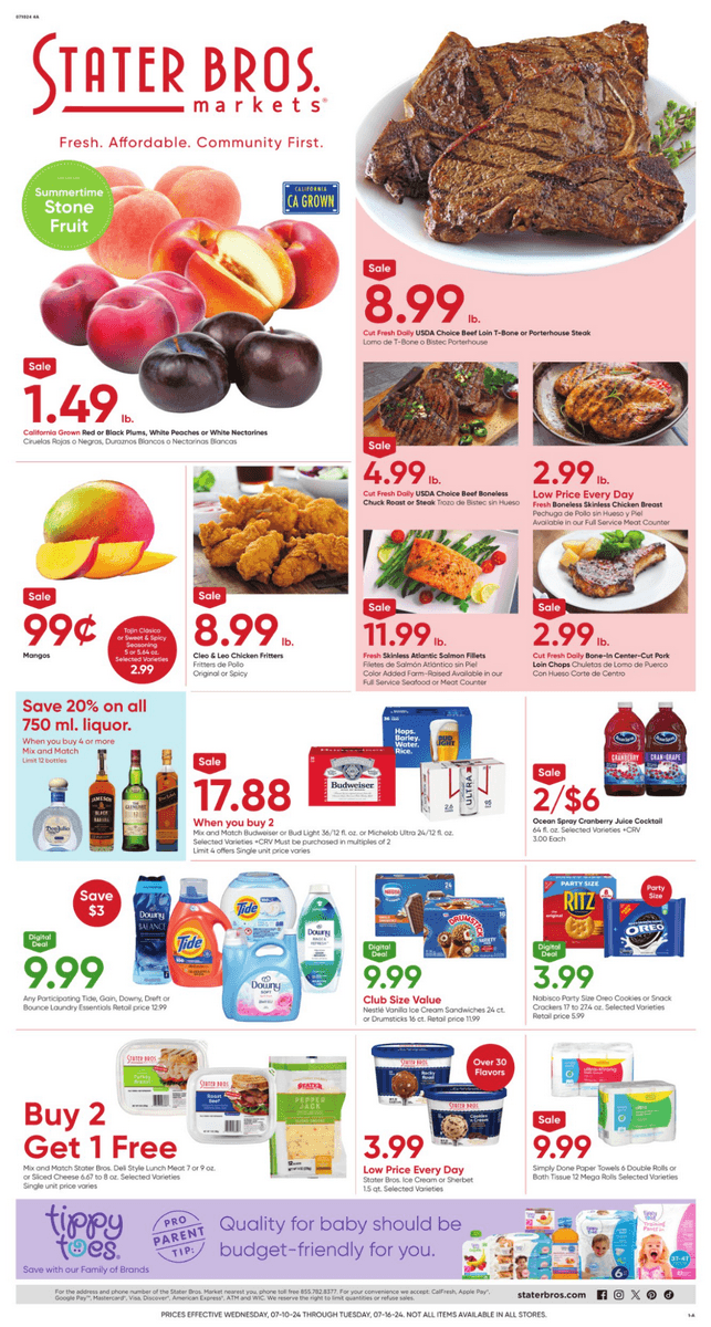 Stater Bros Weekly Ad Jul Jul