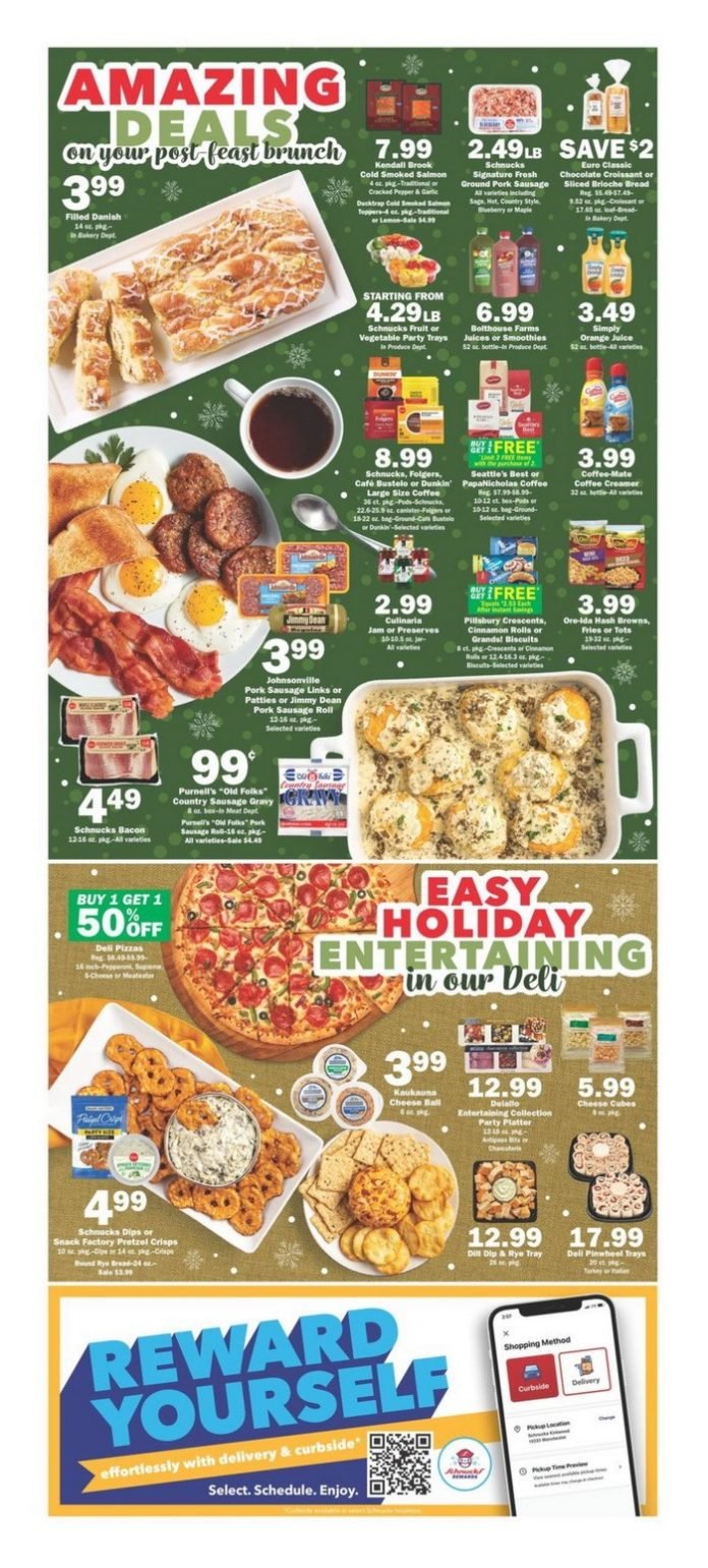 Schnucks Weekly Ad Nov 20 Nov 27 2024 Thanksgiving Promotion Included