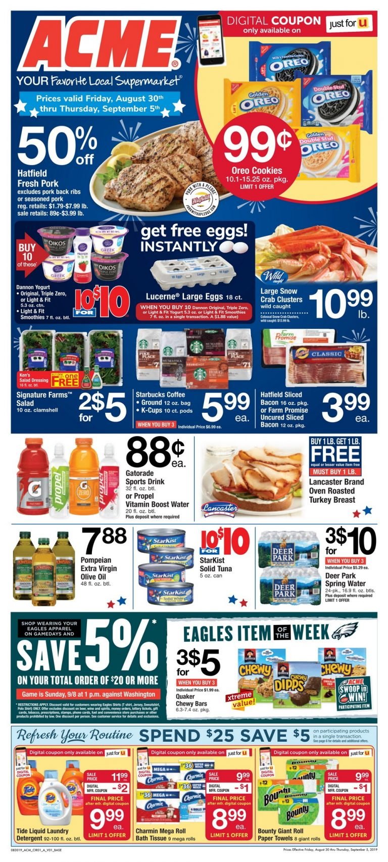 Acme Weekly Ad Aug 30 – Sep 5, 2019