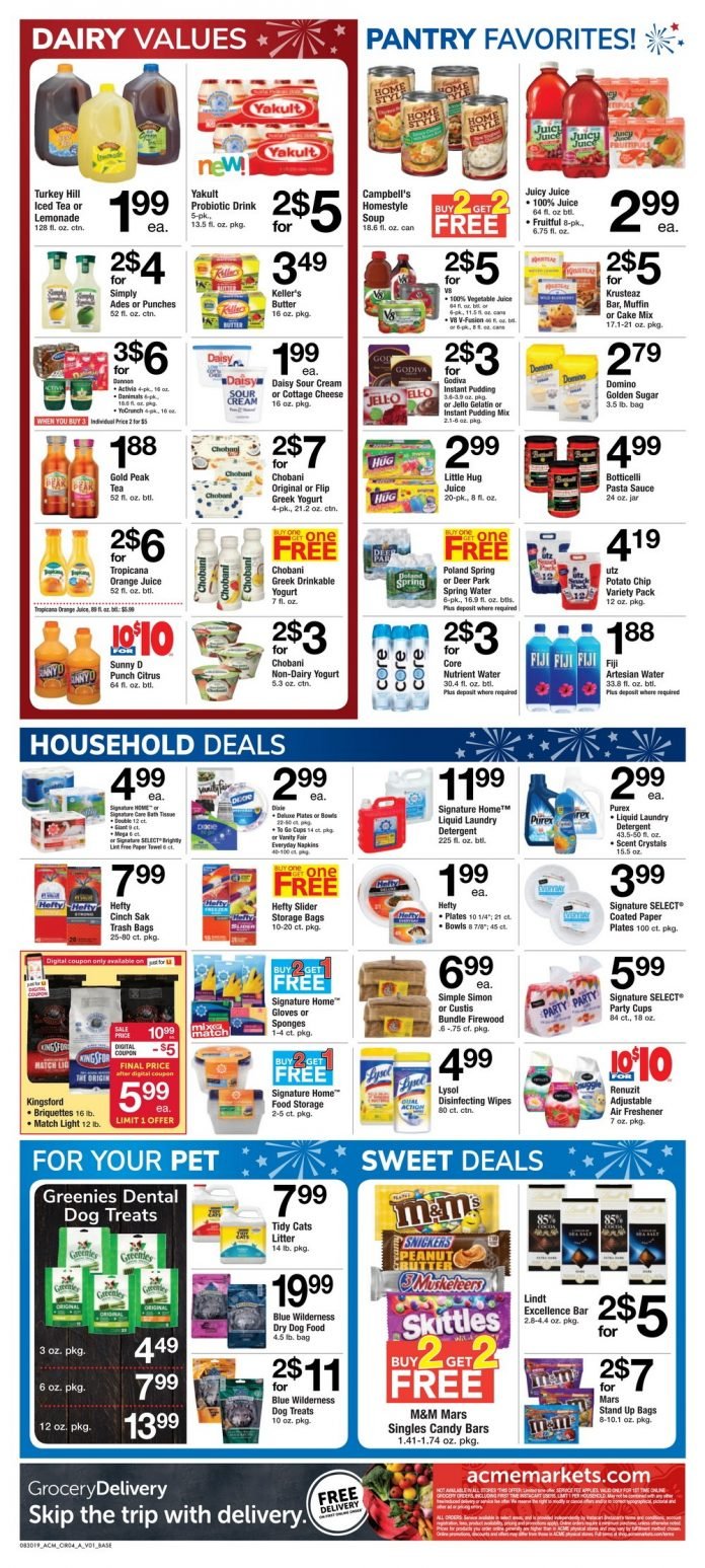 Acme Weekly Ad Aug 30 – Sep 5, 2019