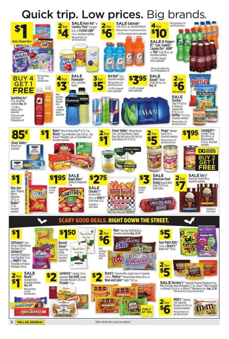 Dollar General Weekly Ad Sep 15 – Sep 21, 2019