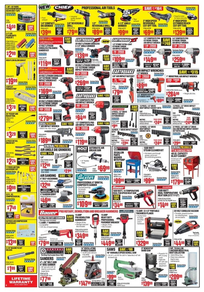 Harbor Freight Flyer Sale September, 2019