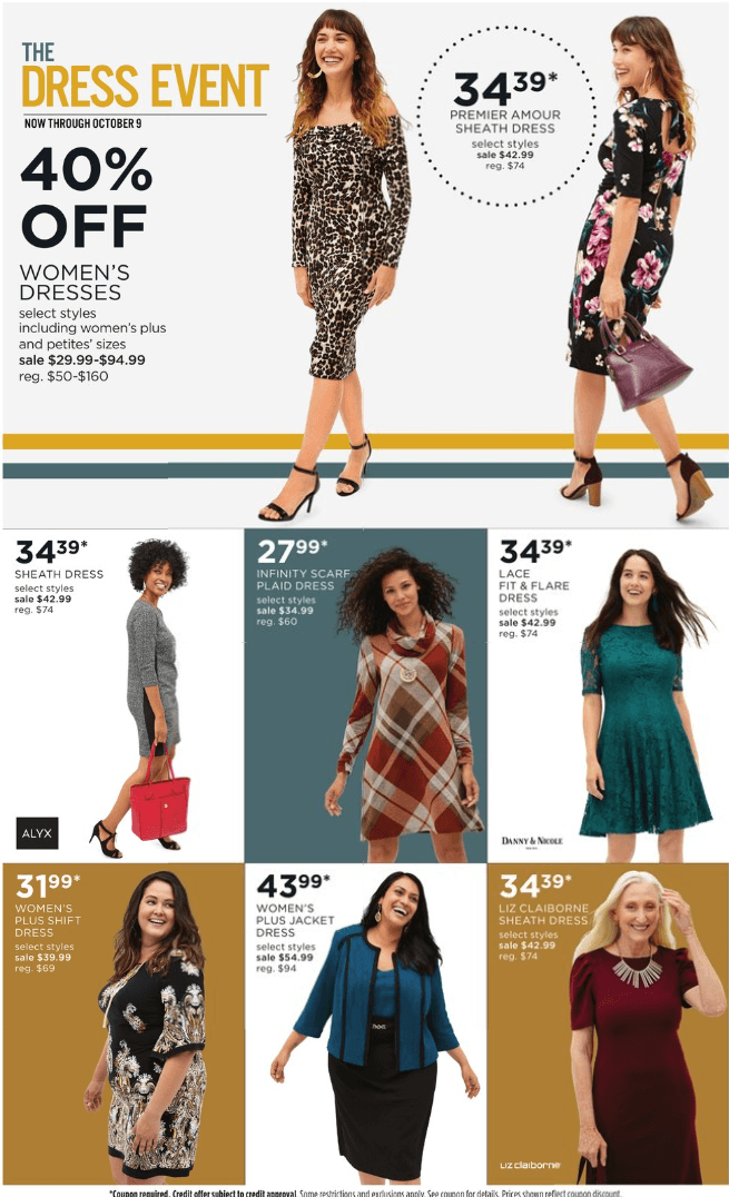 JCPenney Weekly Ad Sep 30 – Oct 3, 2019