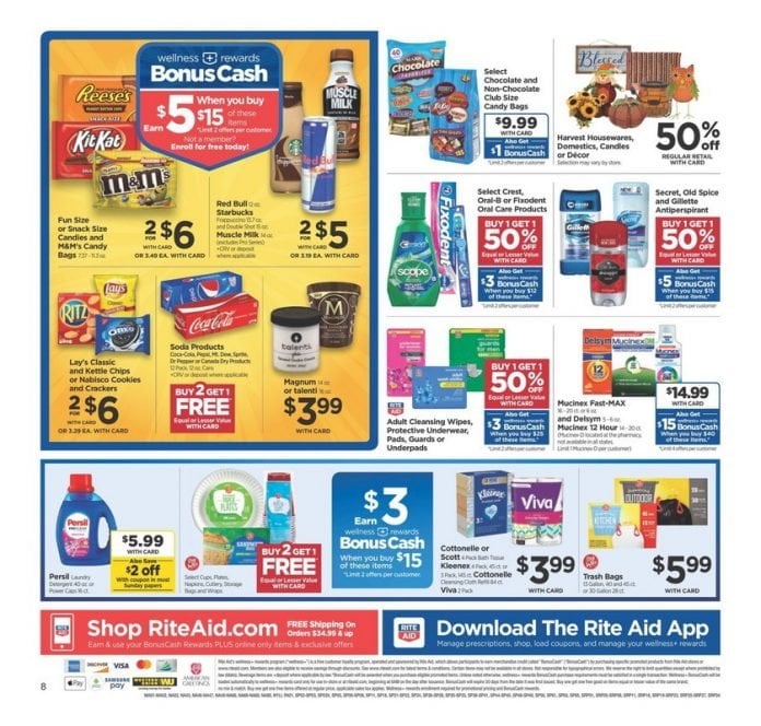 Rite Aid Weekly Ad Sep 22 – Sep 28, 2019