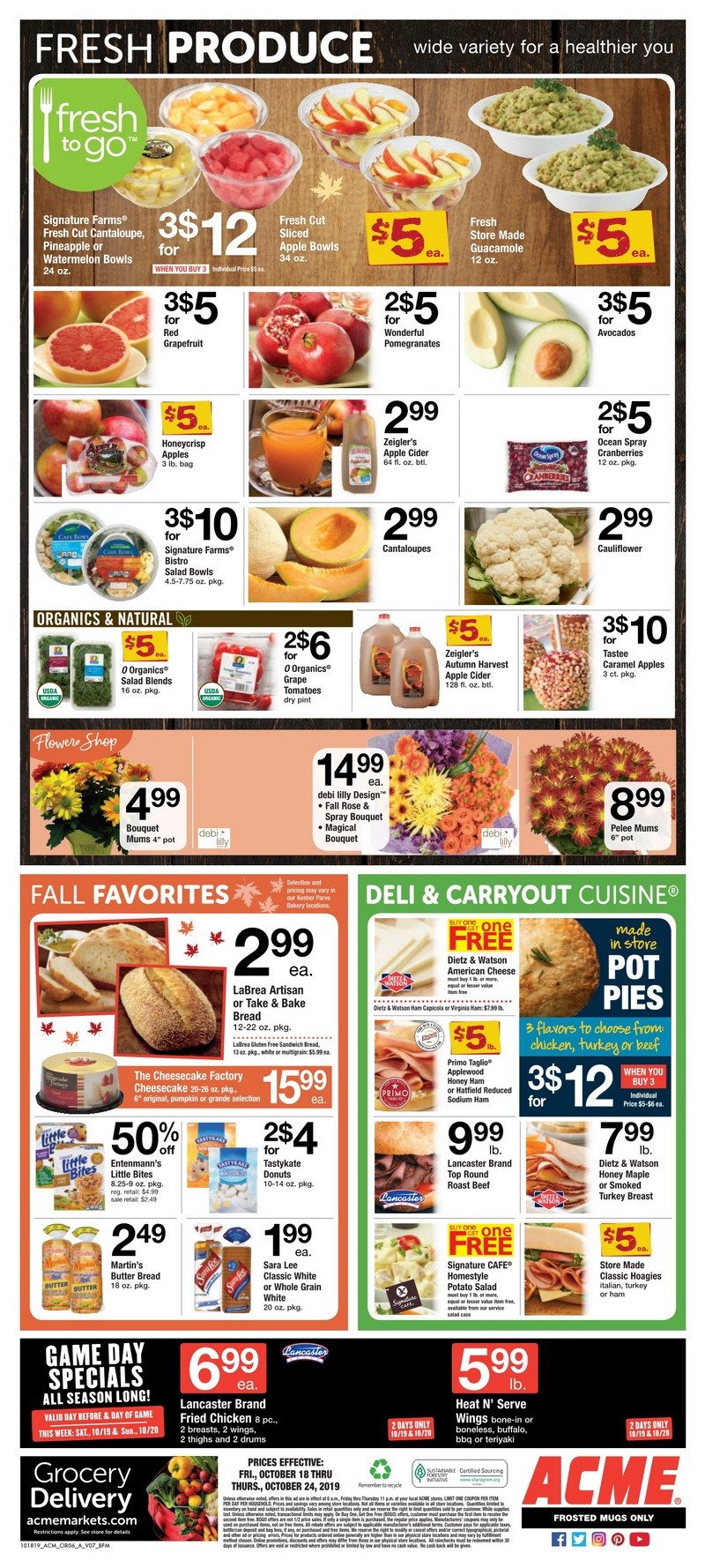 Acme Weekly Ad Oct 18 – Oct 24, 2019
