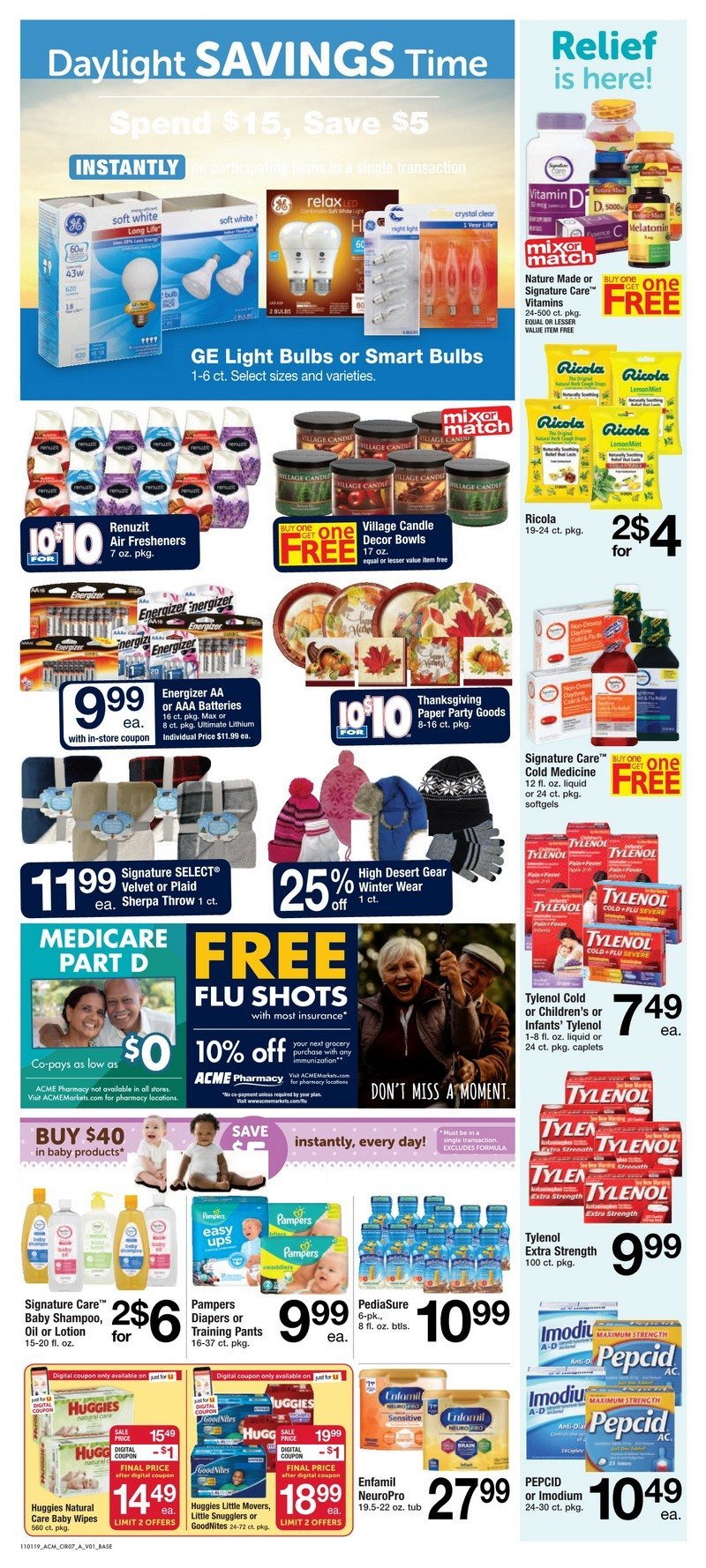 Acme Weekly Ad Nov 01 – Nov 07, 2019