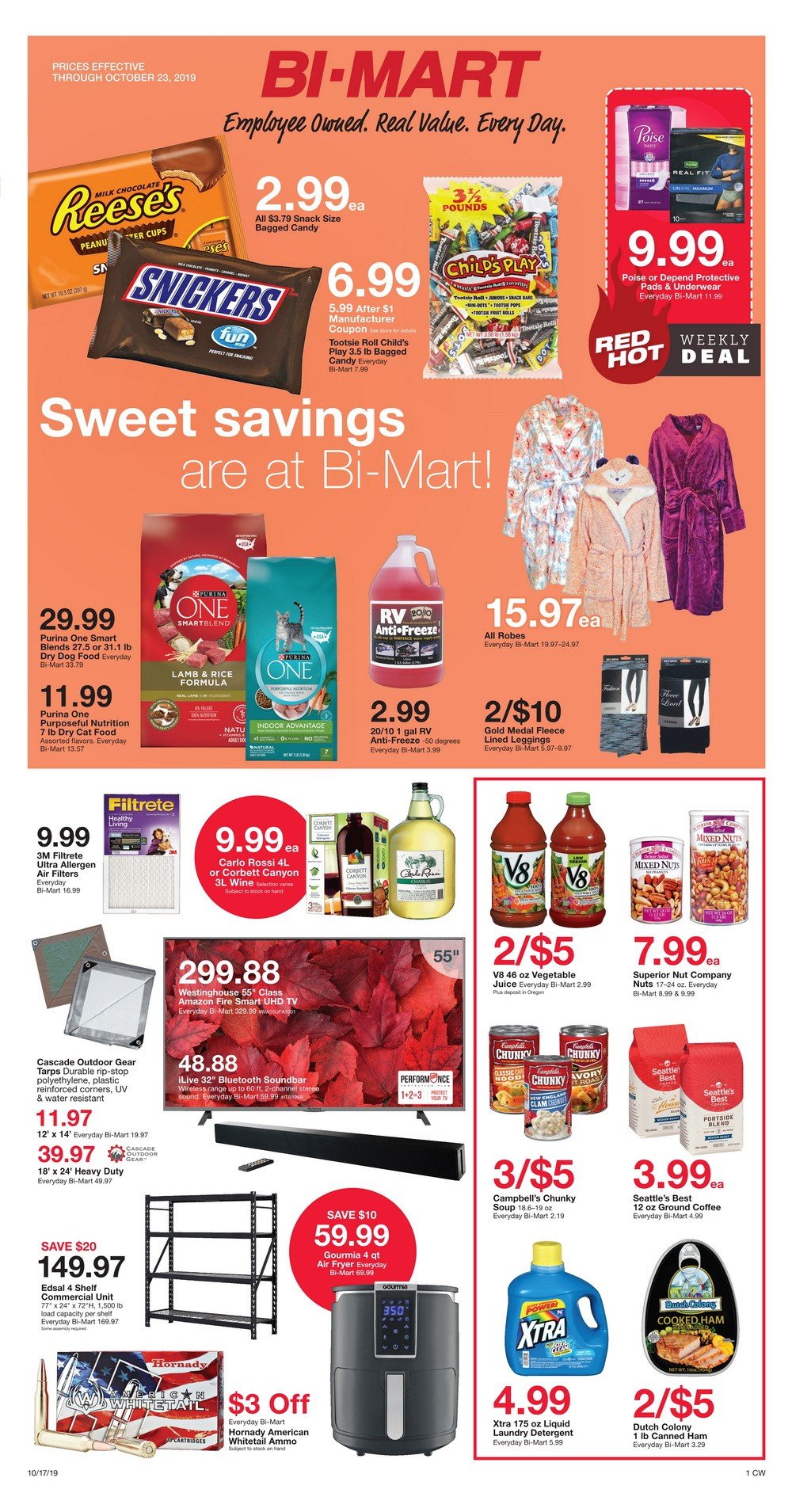 Bi Mart Weekly Ad Oct 17 – Oct 23, 2019