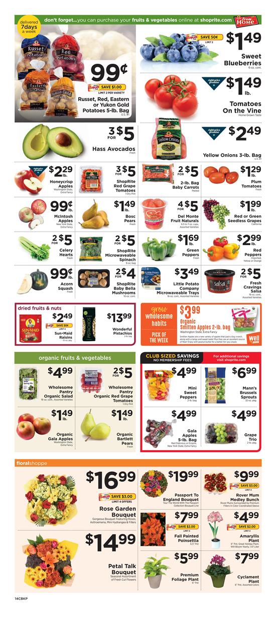 ShopRite Weekly Ad Oct 20 – Oct 26, 2019