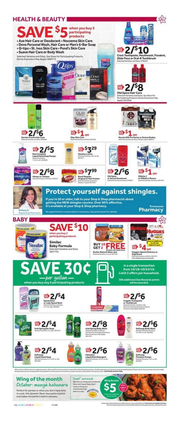 Stop & Shop Weekly Circular Oct 18 – Oct 24, 2019