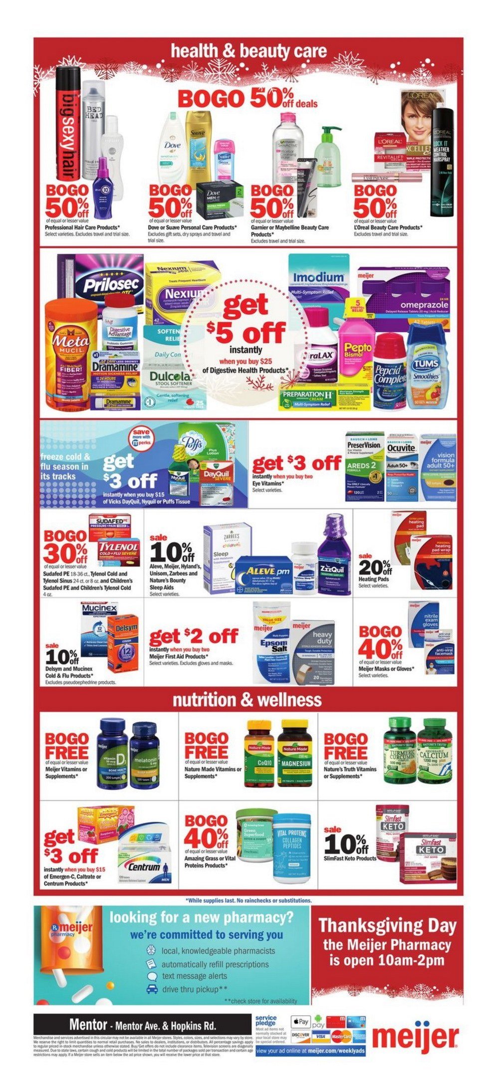 Meijer Weekly Ad Nov 24 – Nov 30, 2019