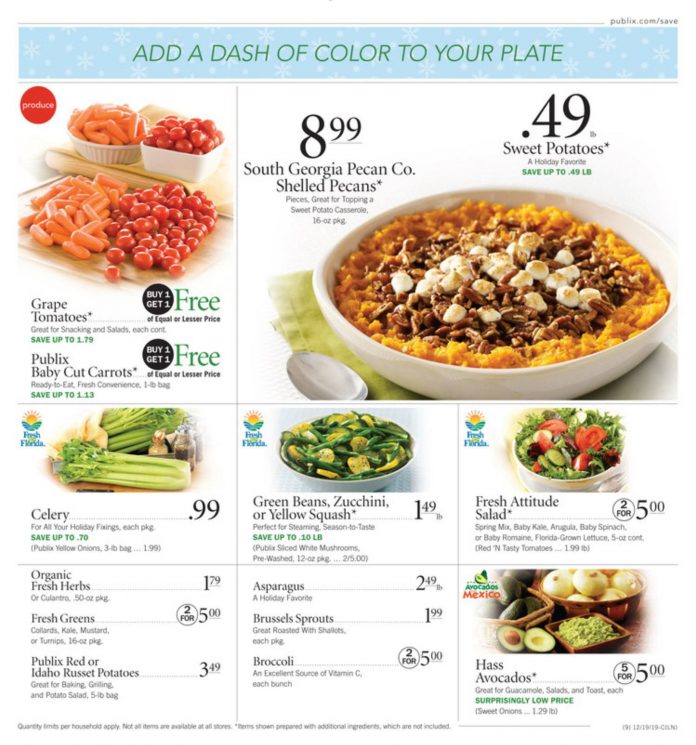 Publix Weekly Ad Dec 18 – Dec 24, 2019