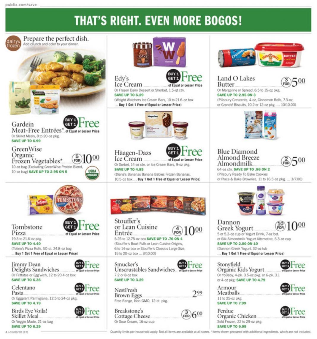 Publix Weekly Ad Jan 8 – Jan 14, 2020