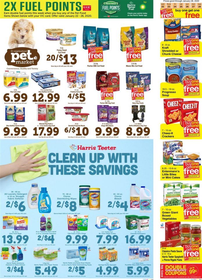 Harris Teeter Weekly Ad Jan 22 Jan 28, 2020