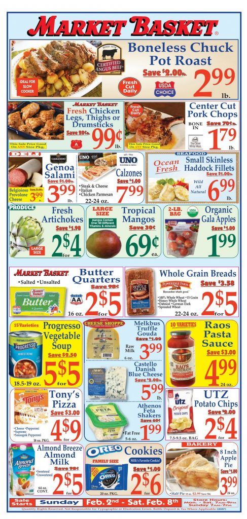 Market Basket Weekly Flyer Feb 2 – Feb 8, 2020