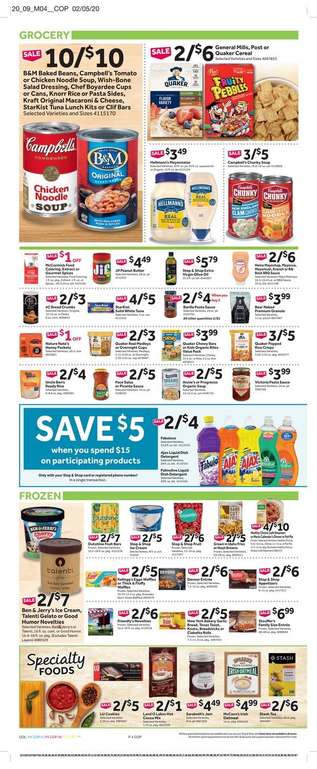 Stop & Shop Weekly Circular Feb 21 – Feb 27, 2020