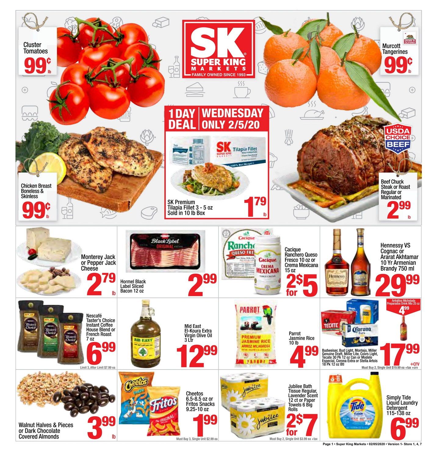 Super King Weekly Ad Feb 05 – Feb 11, 2020