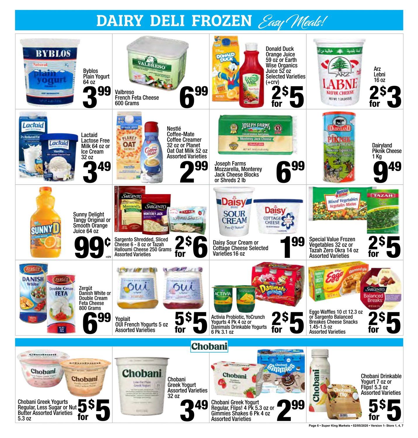 Super King Weekly Ad Feb 05 – Feb 11, 2020