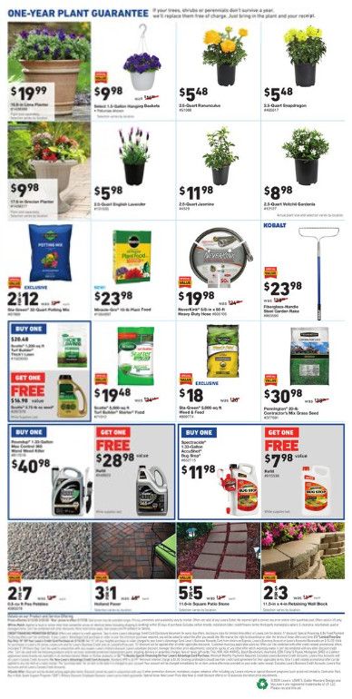 Lowe's Weekly Ad Mar 12 – Mar 25, 2020