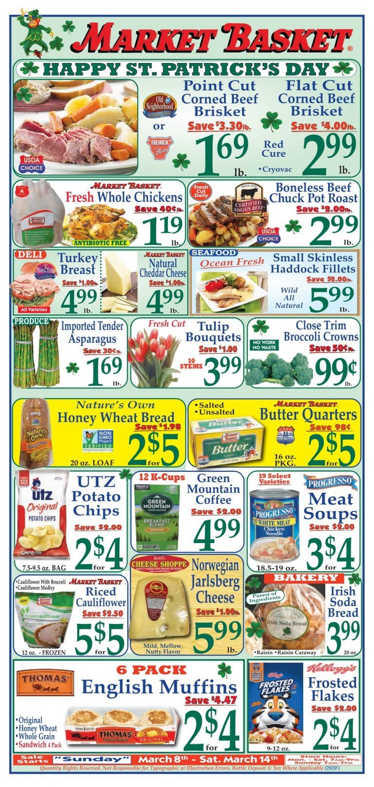 Market Basket Weekly Flyer Mar 08 Mar 14, 2020