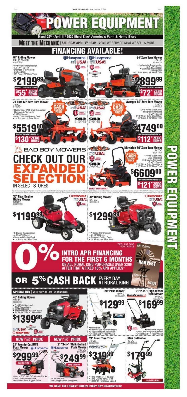 Rural King Weekly Ad Mar 29 Apr 11, 2020