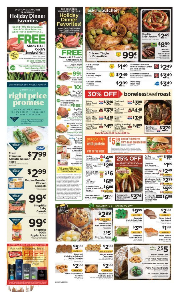 ShopRite Weekly Ad Mar 15 – Mar 21, 2020