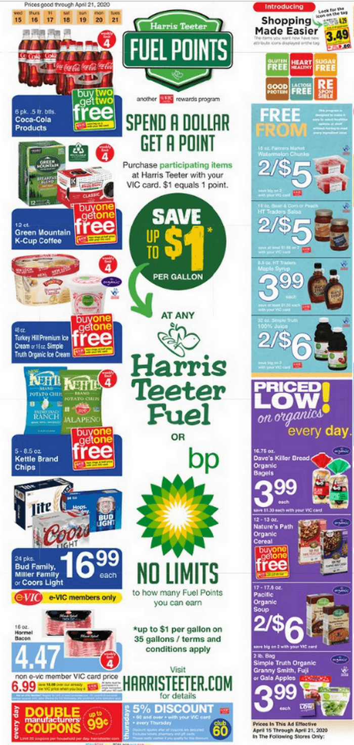 Harris Teeter Weekly Ad Apr 15 Apr 21 2020