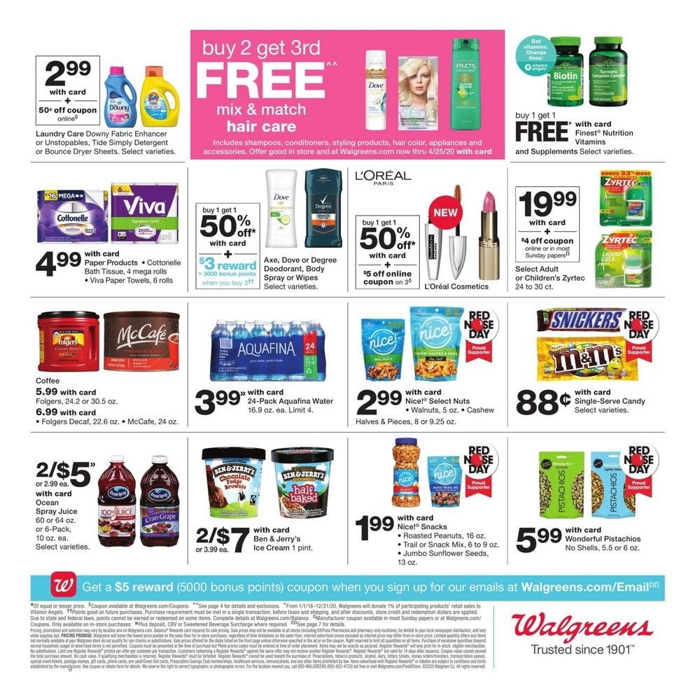 Walgreens Weekly Ad Apr 19 – Apr 25, 2020