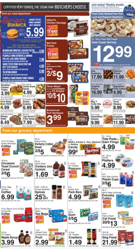 Harris Teeter Weekly Ad May 20 – May 26, 2020