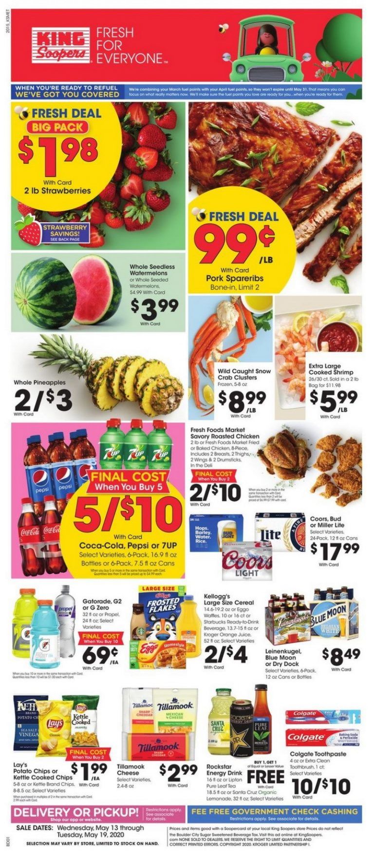 King Soopers Weekly Ad May 13- May 19, 2020