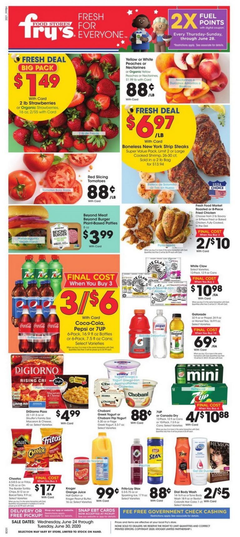 Fry's Food Weekly Ad Jun 24 – Jun 30, 2020