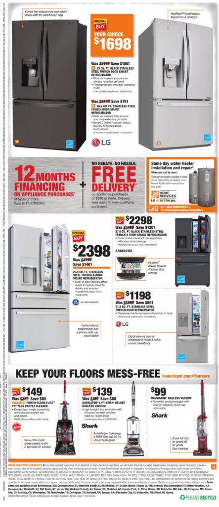 Home Depot Weekly Ad Jun 25 – Jul 05, 2020