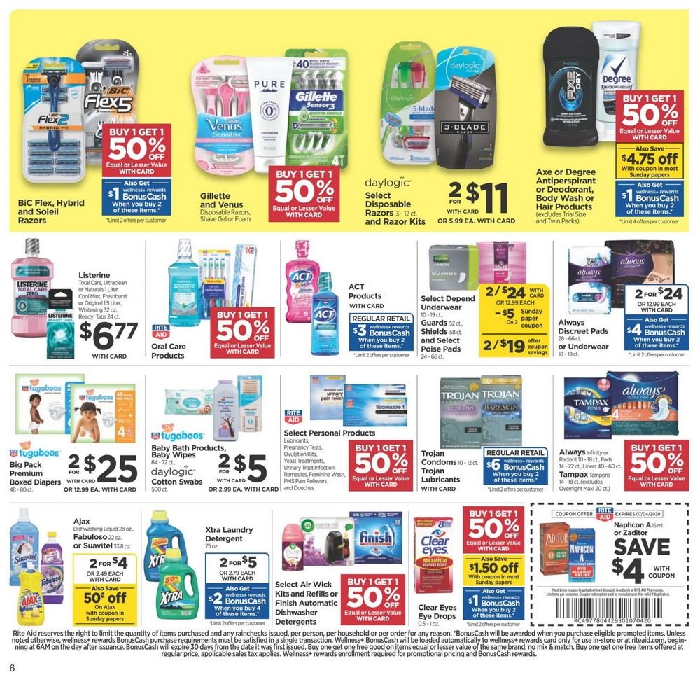 Rite Aid Weekly Ad June 28 – July 04, 2020