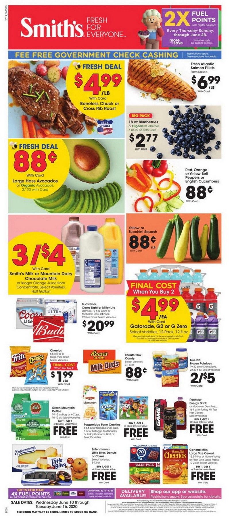 Smith's Food and Drug Weekly Circular June 10 – June 16, 2020