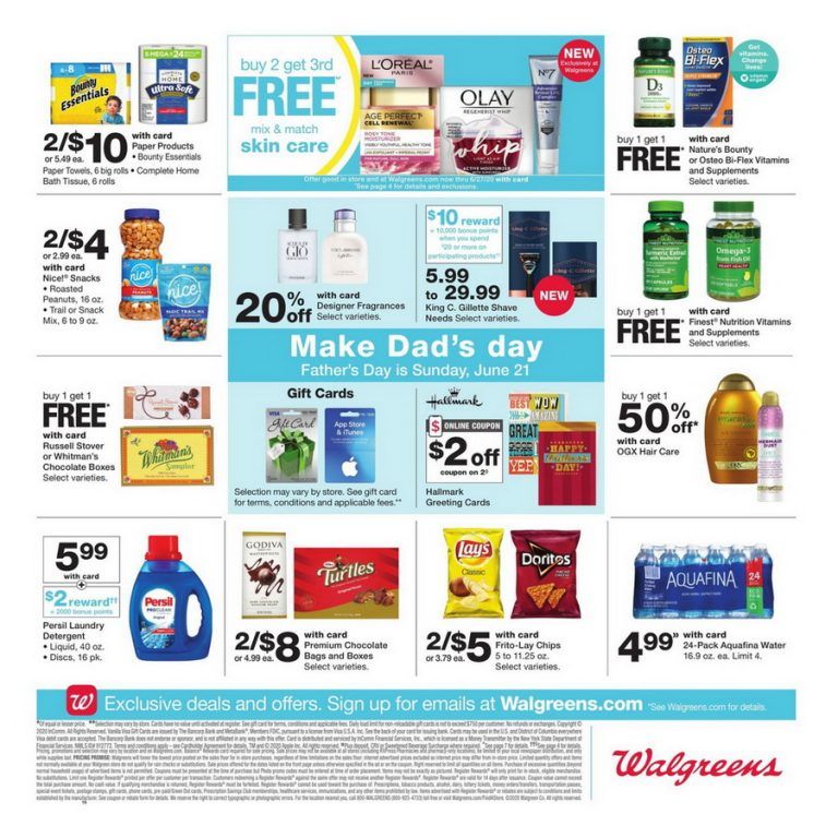 Walgreens Weekly Ad June 14 June 20, 2020