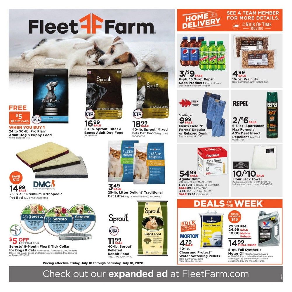 Fleet Farm Weekly Ad July 10 – July 18, 2020