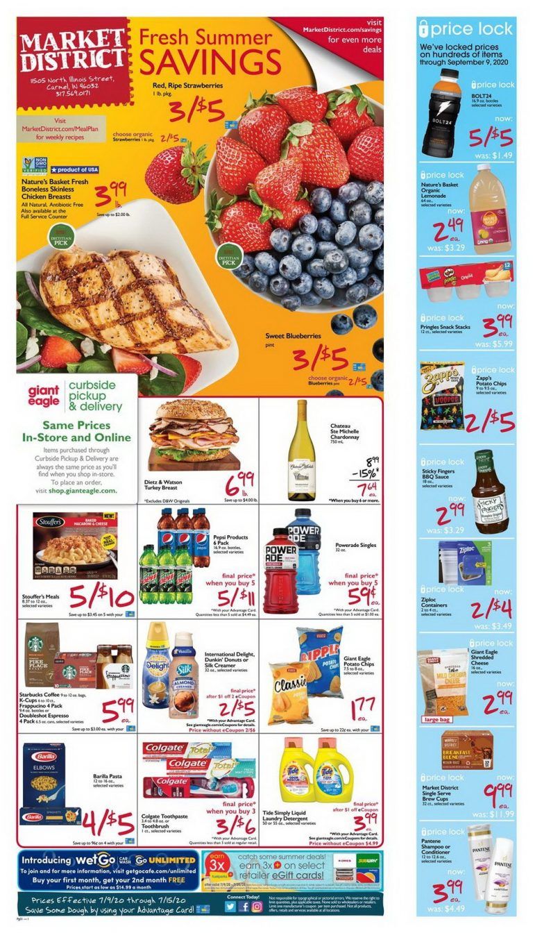 Giant Eagle Weekly Ad July 09 July 15, 2020