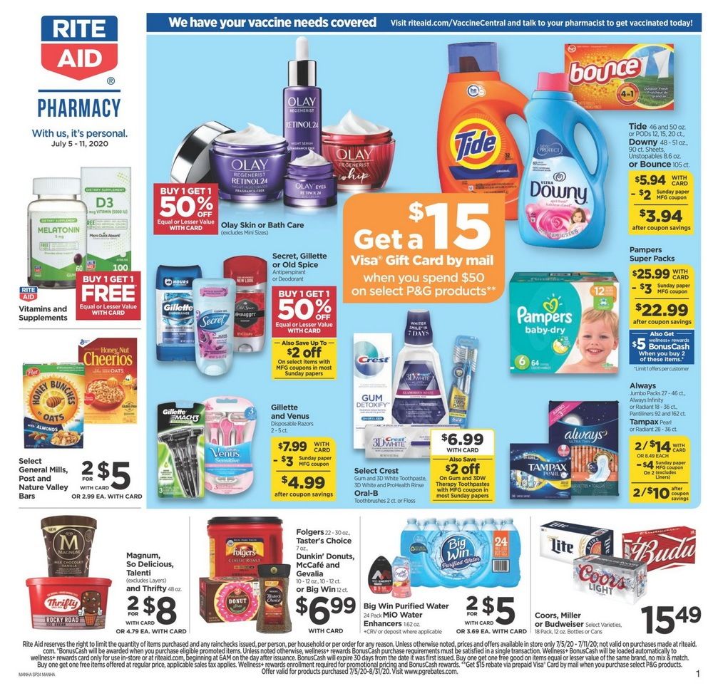 Rite Aid Weekly Ad July 05 – July 11, 2020