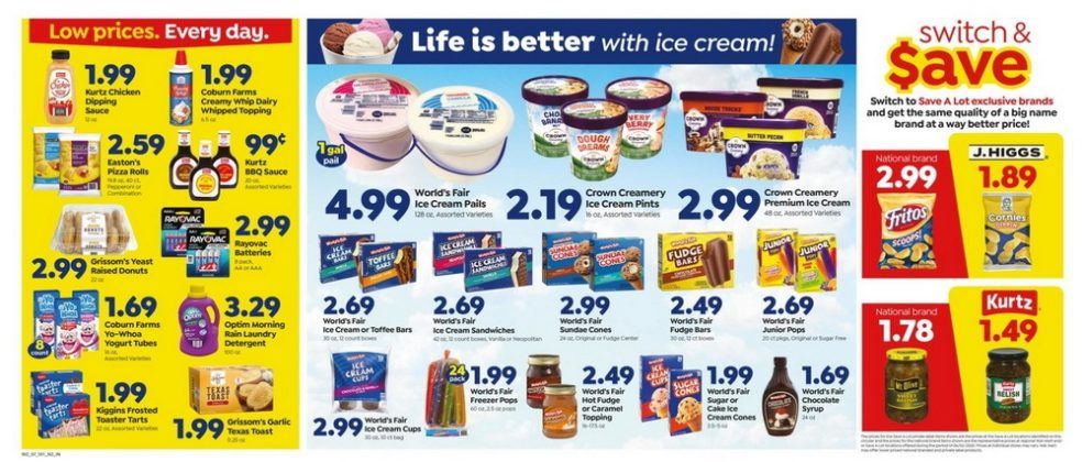 Save A Lot Weekly Ad July 08 – July 14, 2020