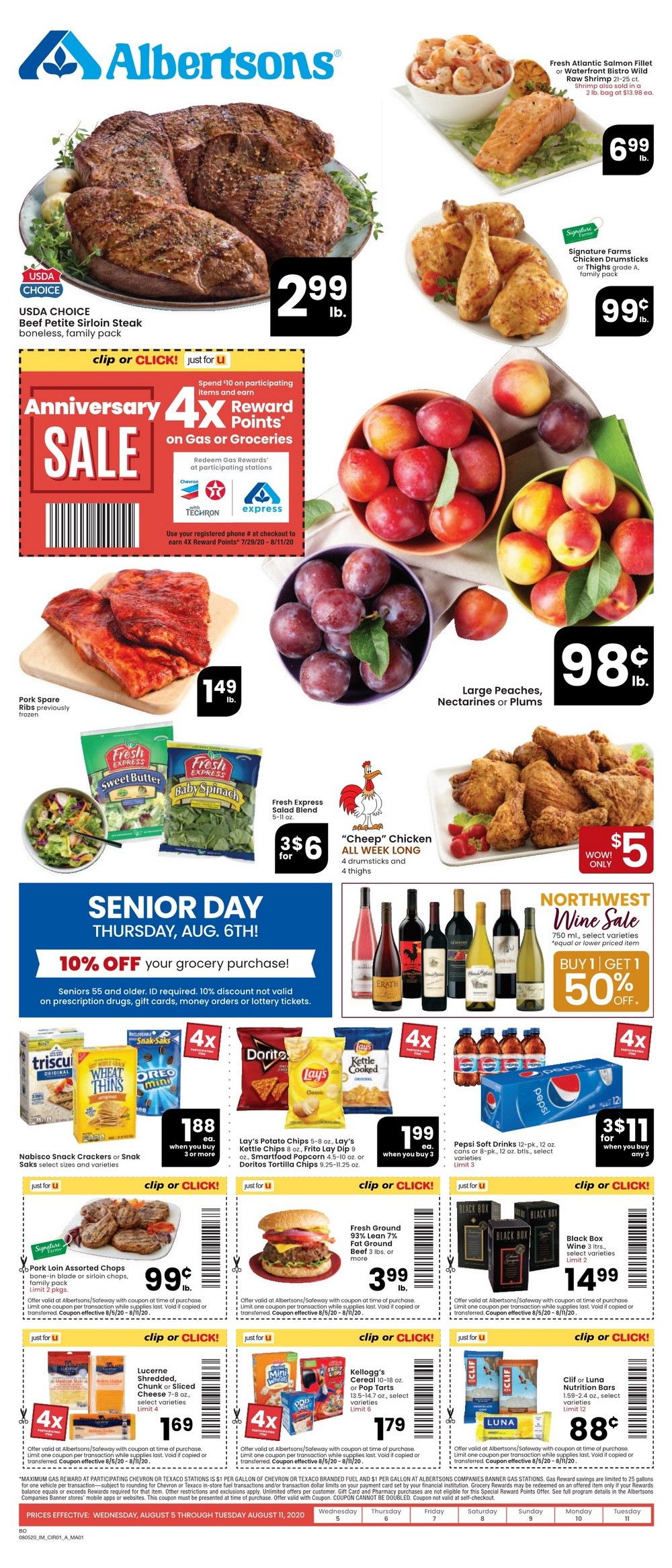 Albertsons Weekly Ad Aug 05 Aug 11, 2020