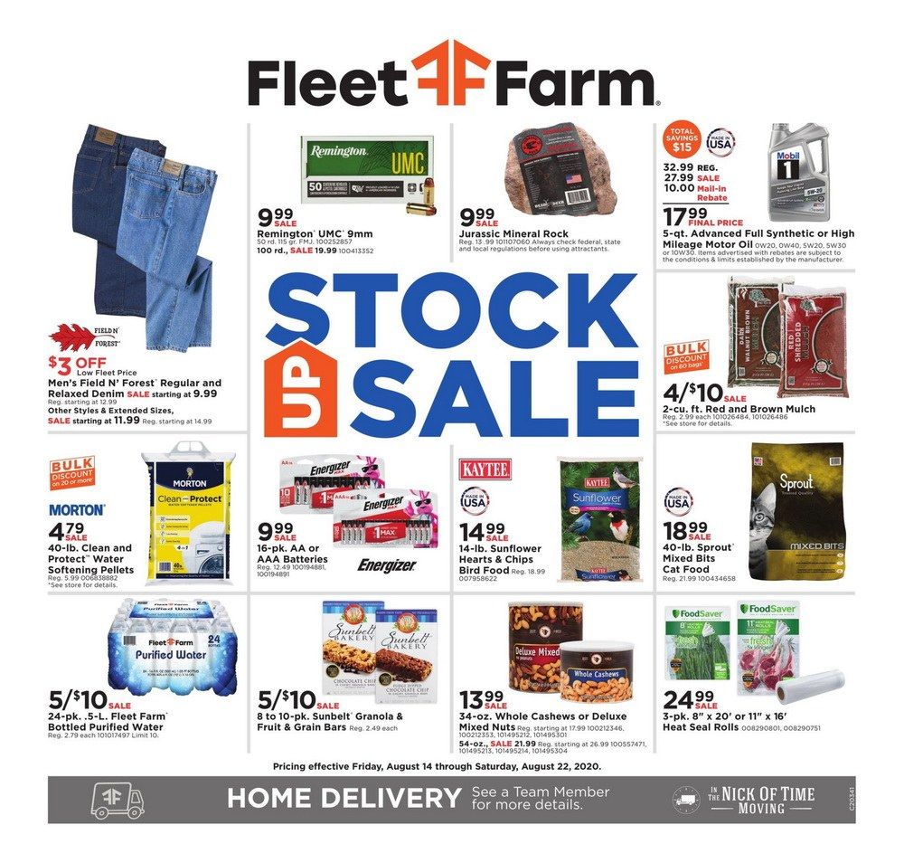 Fleet Farm Weekly Ad Aug 14 – Aug 22, 2020