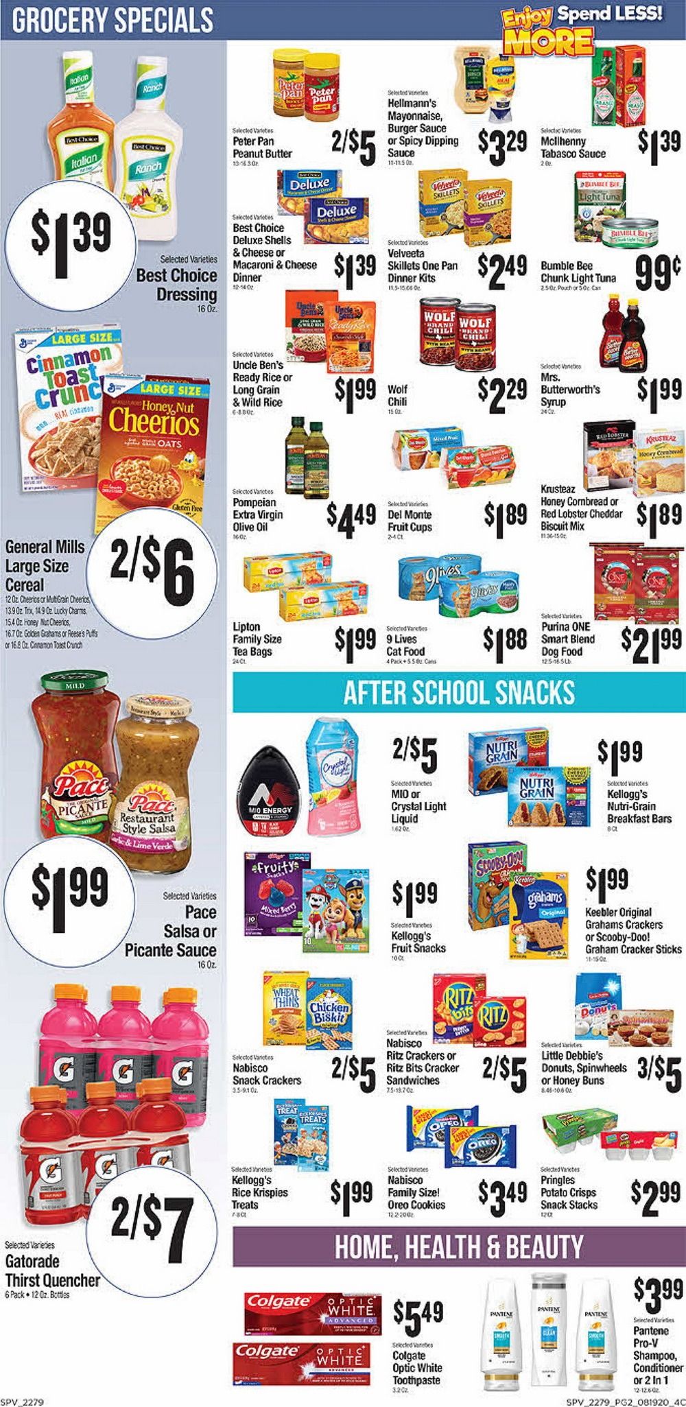 Harter House Weekly Ad Aug 19 – Aug 25, 2020