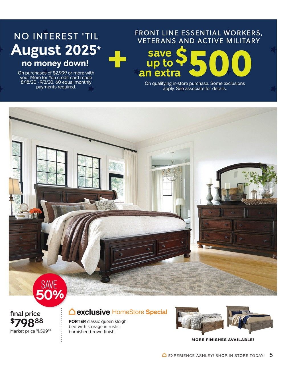 Ashley Furniture HomeStore Labor Day Sale